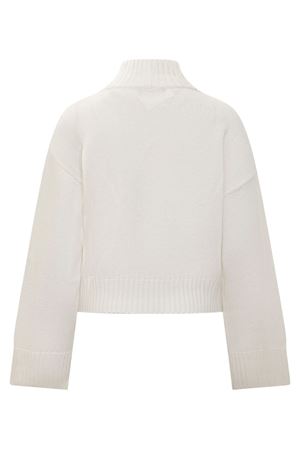 White virgin wool sweater FABIANA FILIPPI | MAD215F104L55825